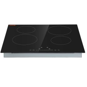 VEVOR Built in Electric Stove Top, 23.2 x 20.5 inch 4 Burners, 240V Glass Radiant Cooktop with Sensor Touch Control, Timer & Child Lock Included VEVOR Built in Electric Stove Top, 23.2 x 20.5 inch 4 Burners, 240V Glass Radiant Cooktop with Sensor Touch Control, Timer & Child Lock Included