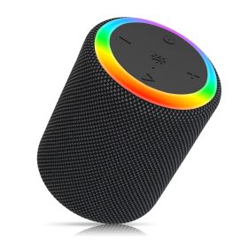 Portable Wireless Speaker Outdoor Party Speaker Mini Waterproof Speaker with 7 RGB Lights Support Calling TWS AUX In MMC Card Input Portable Wireless Speaker Outdoor Party Speaker Mini Waterproof Speaker with 7 RGB Lights Support Calling TWS AUX In MMC Card Input